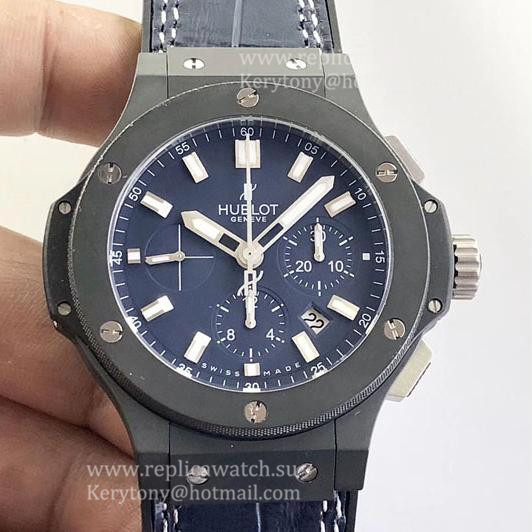 Shop Hublot Big Bang Ceramic Blue 301.CI.7170.LR HBB V6F  Ceramic Blue Dial HUB4100