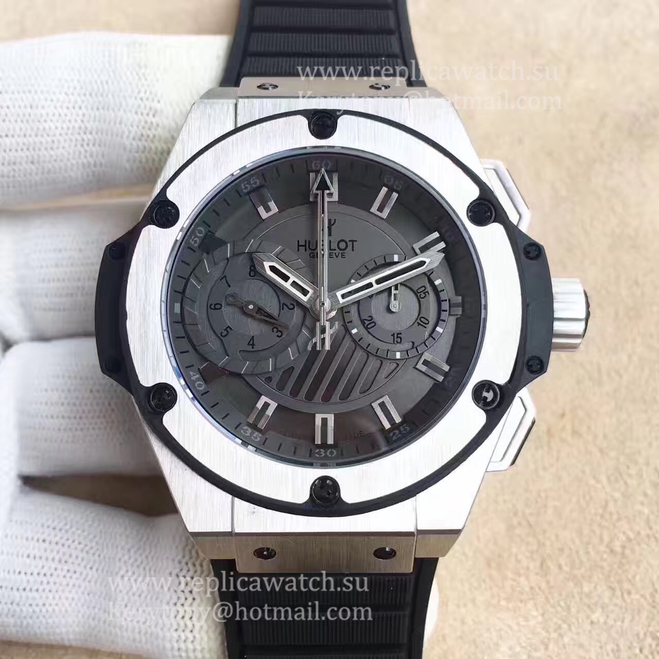 Best Price Hublot Big Bang King Power Foudroyante 715.CI.1110.RX HBB V6F SS Black Dial 7750