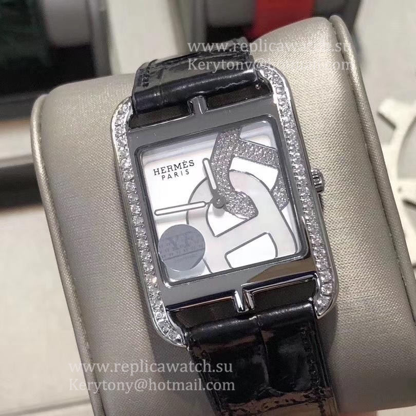 Best Price H**me5 Cape Cod 29mm Ladies YF SS & D1am0nd Dial Quartz (Box included)