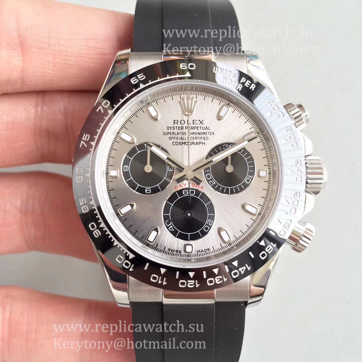 Shop R01ex Daytona  116519 LN ARF SS 904L Silver Dial 4130