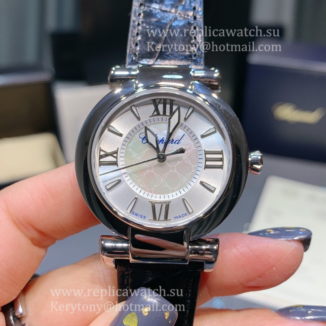 Shop Chopard Imperiale Ladies 29mm YF SS Silver Dial M9015 (Free Box)