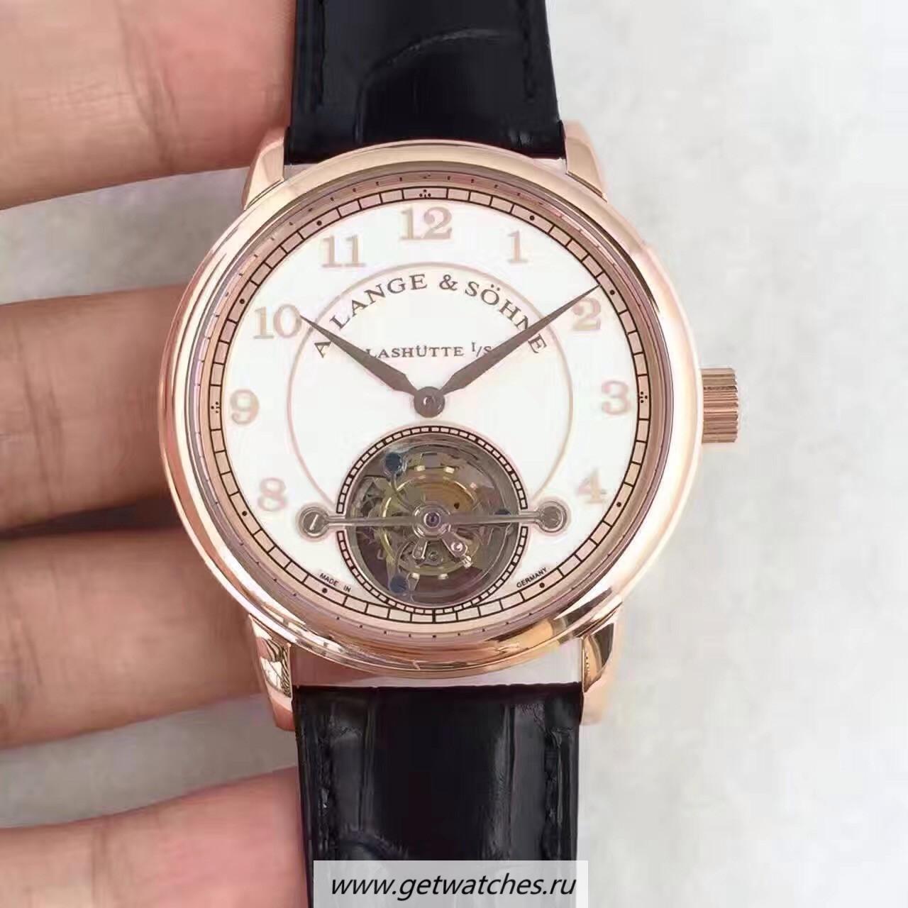 Shop A. Lange & Sohne 1815 Tourbillon 730.032 LHF Rose Gold White Dial L102.1
