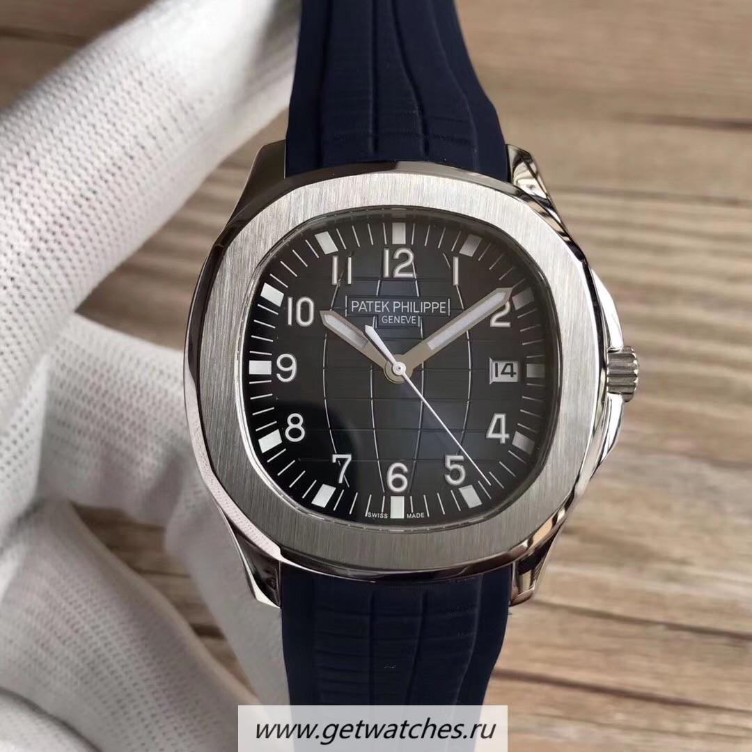 Copy Pat*k Phi1i*pe Aquanaut 5168G-001 PPF SS Blue Dial 324SC