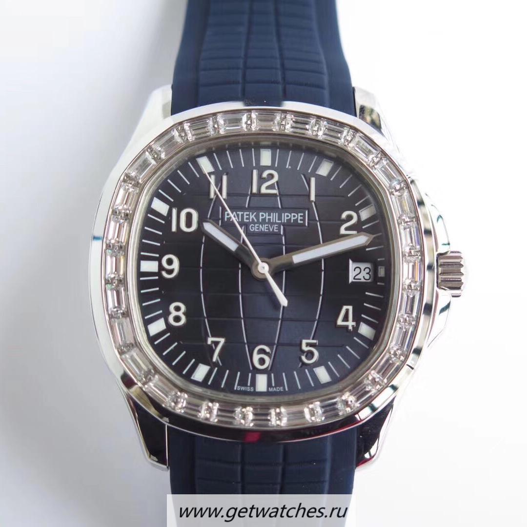 Best Price Pat*k Phi1i*pe Aquanaut Jumbo 5167 KMF SS & D1am0nd Blue Dial 324SC