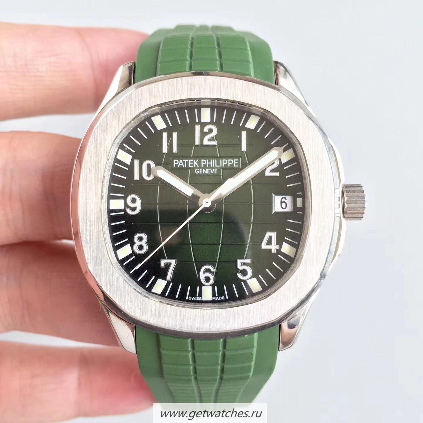 Perfect Replica Pat*k Phi1i*pe Aquanaut Jumbo 5167A MPF SS Green Dial 324SC