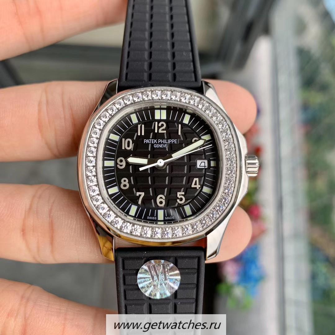 Best Price Pat*k Phi1i*pe Aquanaut Luce Ladies 5067A WF SS & D1am0nds Black Dial E23-250SC