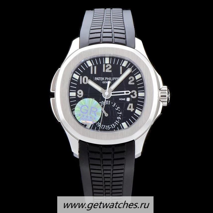 Perfect Replica Pat*k Phi1i*pe Aquanaut Travel Time 5164A GRF SS Blue Dial 324SC FUS