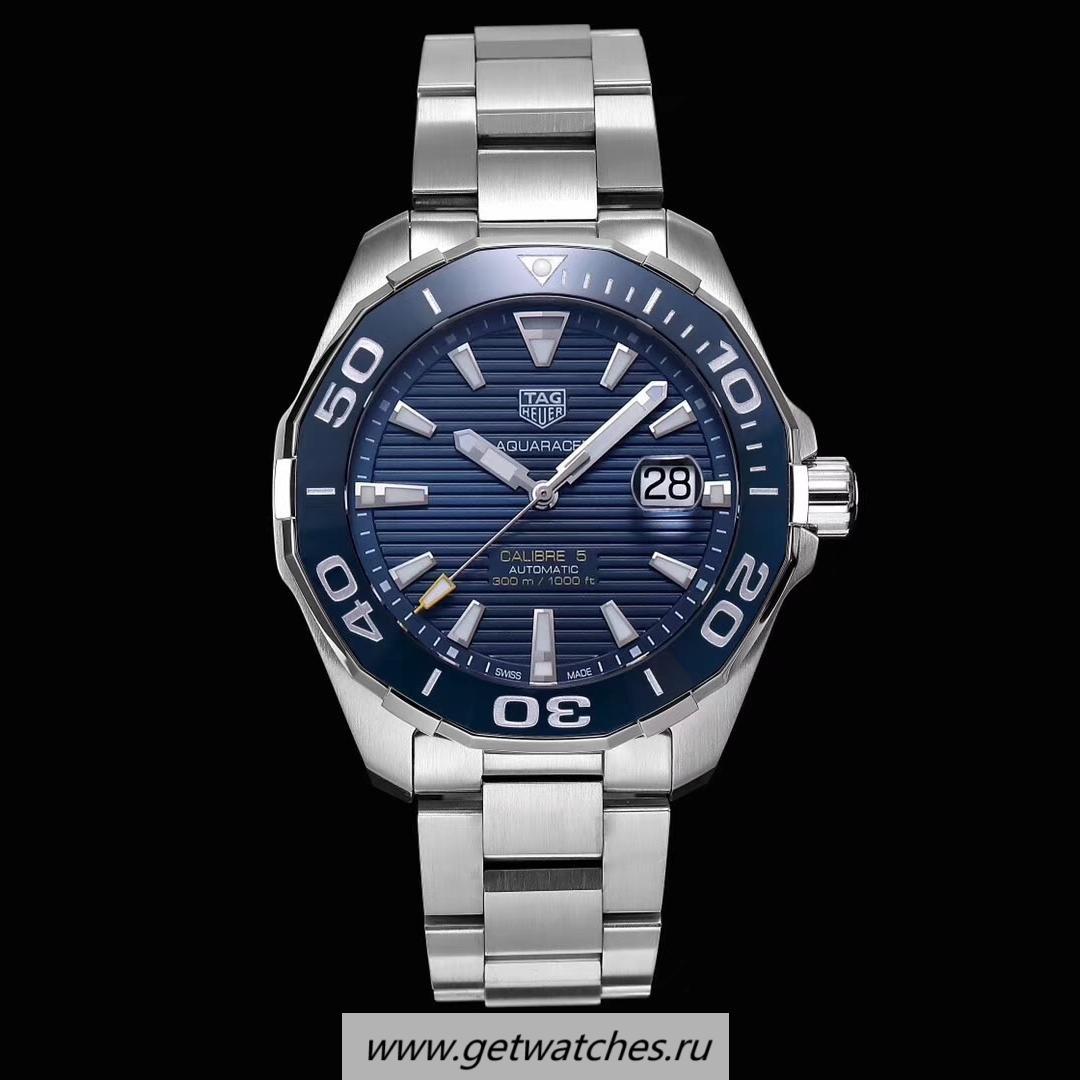 Best Price Tag Heuer Aquaracer Chrono 500M Calibre 16 SS Black Dial Calibre 16