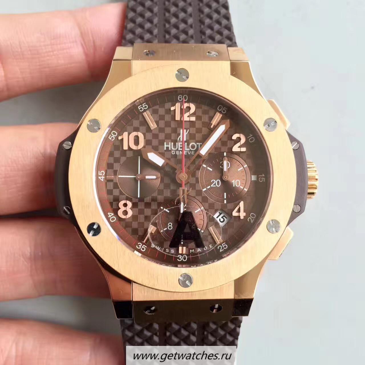 Best Price Hublot Big Bang Cappuccino 301PC1007RX JF Rose Gold Brown Carbon Fiber Dial HUB4100