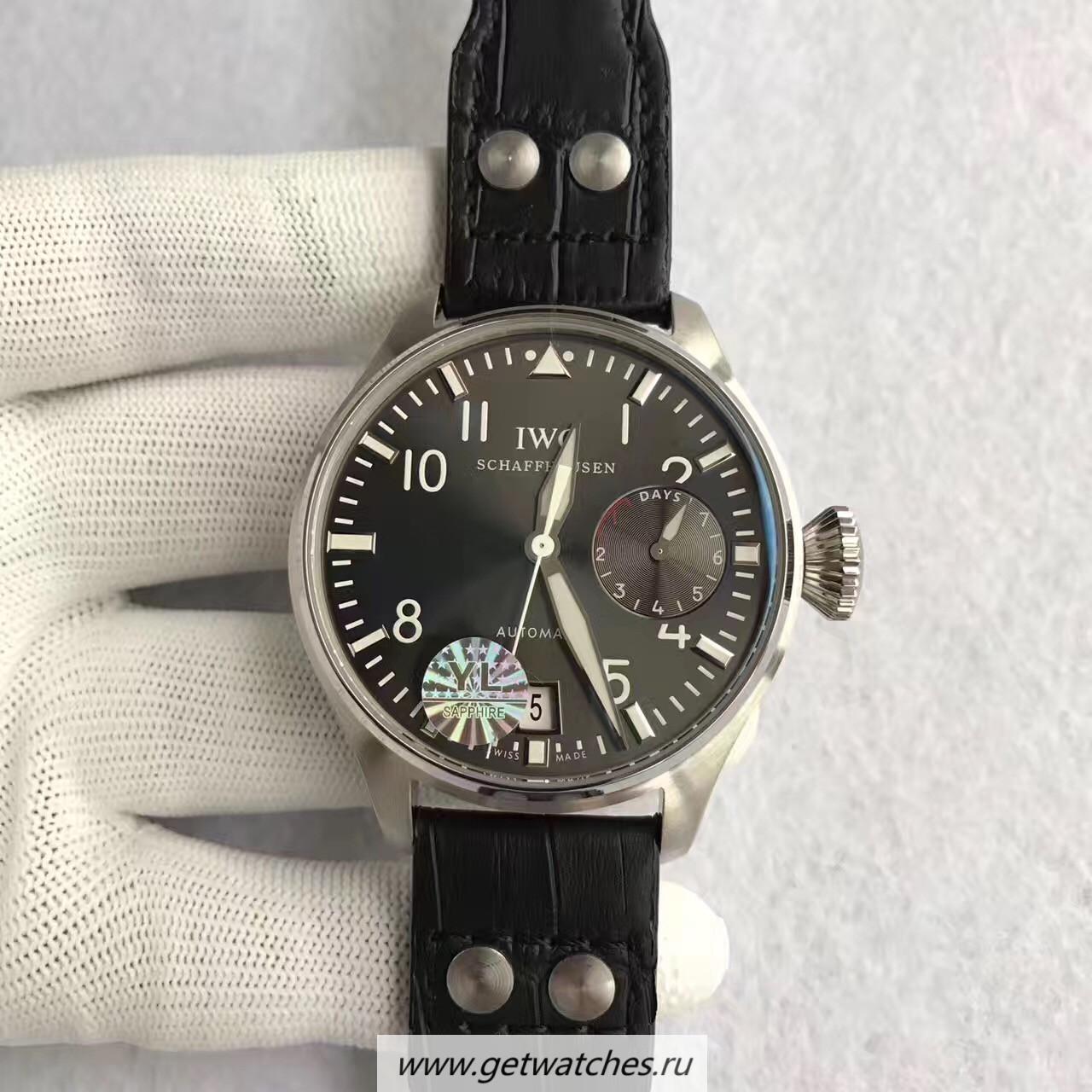 Perfect Replica IWC Big Pilot IW500912 YLF SS Anthracite Dial 51111