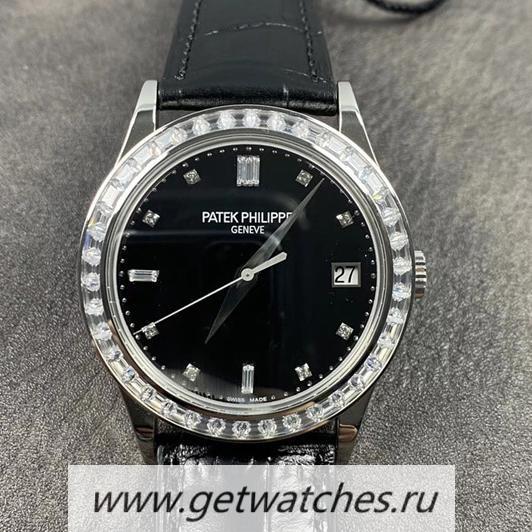 Replica Pat*k Phi1i*pe Calatrava 5298P-012 ZF SS Black Dial 324 SC