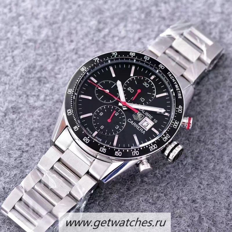 High Quality Tag Heuer Carrera Calibre 1887 SS White Dial 1887