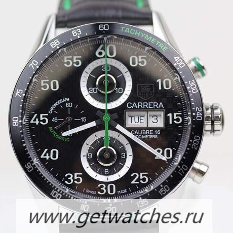 Perfect Replica Tag Heuer Carrera Calibre 1887 SS Yellow Gold Bezel White Dial 1887