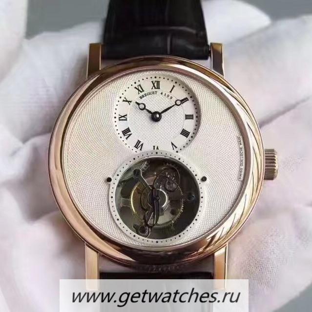 Shop Breguet Classique Complications Tourbillon 5357BA/1B/9V6 AXF Rose Gold White Dial Tourbillon