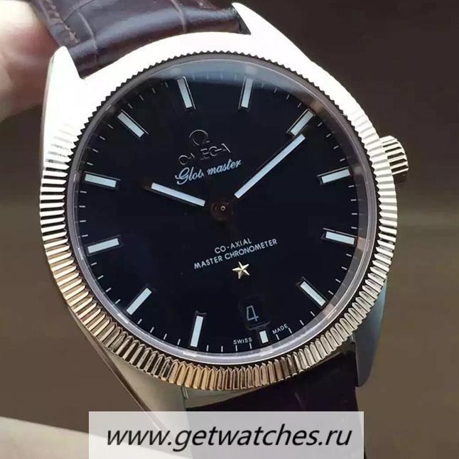 Copy 0me*ga Seamaster Planet Ocean Chrono 45mm SS Blue Dial 7750