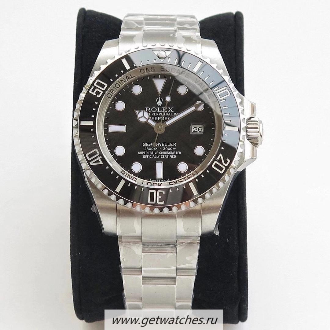 Fake R01ex DEEPSEA 126600 2018 VRF SS Black Dial 2836