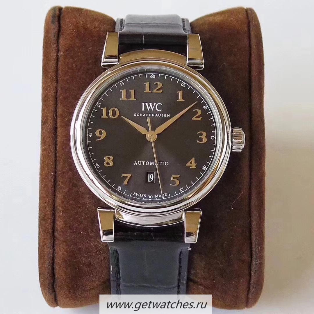 High Quality IWC Da Vinci Automatic IW356601 MKF SS Anthracite Dial 2892