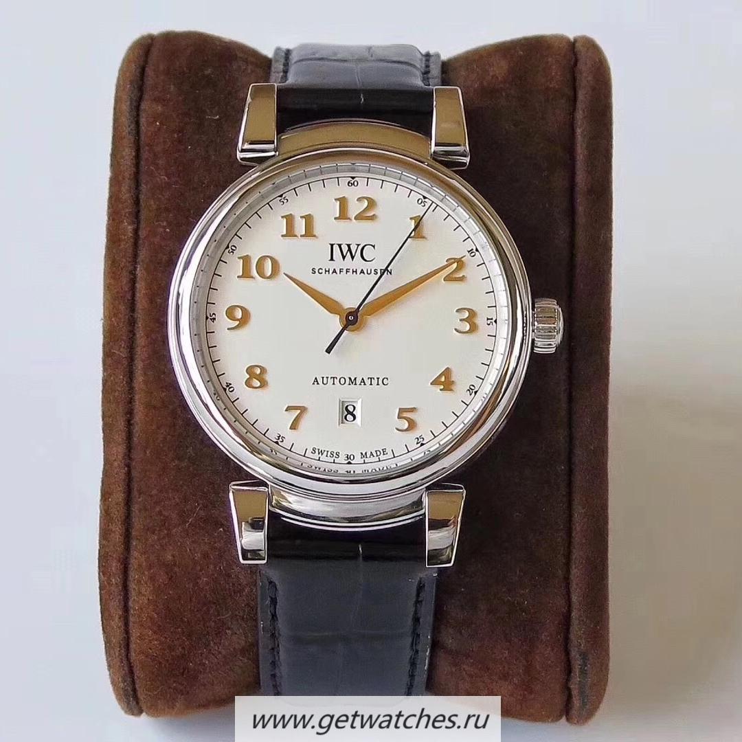 Fake IWC Da Vinci Automatic IW356601 MKF SS White Dial 2892