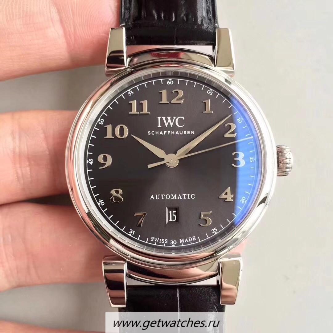 Perfect Replica IWC Da Vinci Automatic IW356601 TWF SS Anthracite Dial 2892