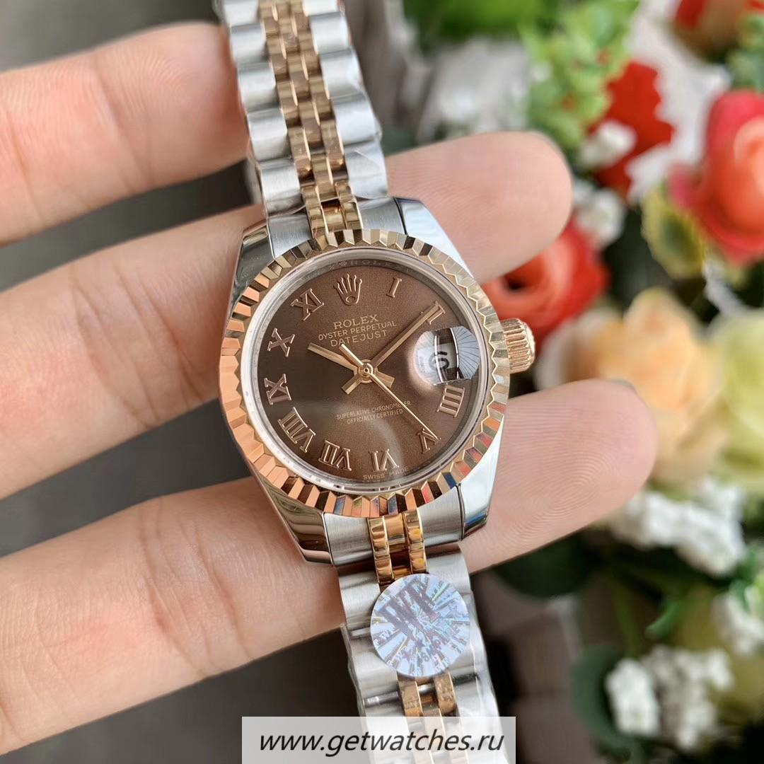 Best Price R01ex Datejust 28mm 279171 Ladies WF SS & Rose Gold Chocolate Dial 2671