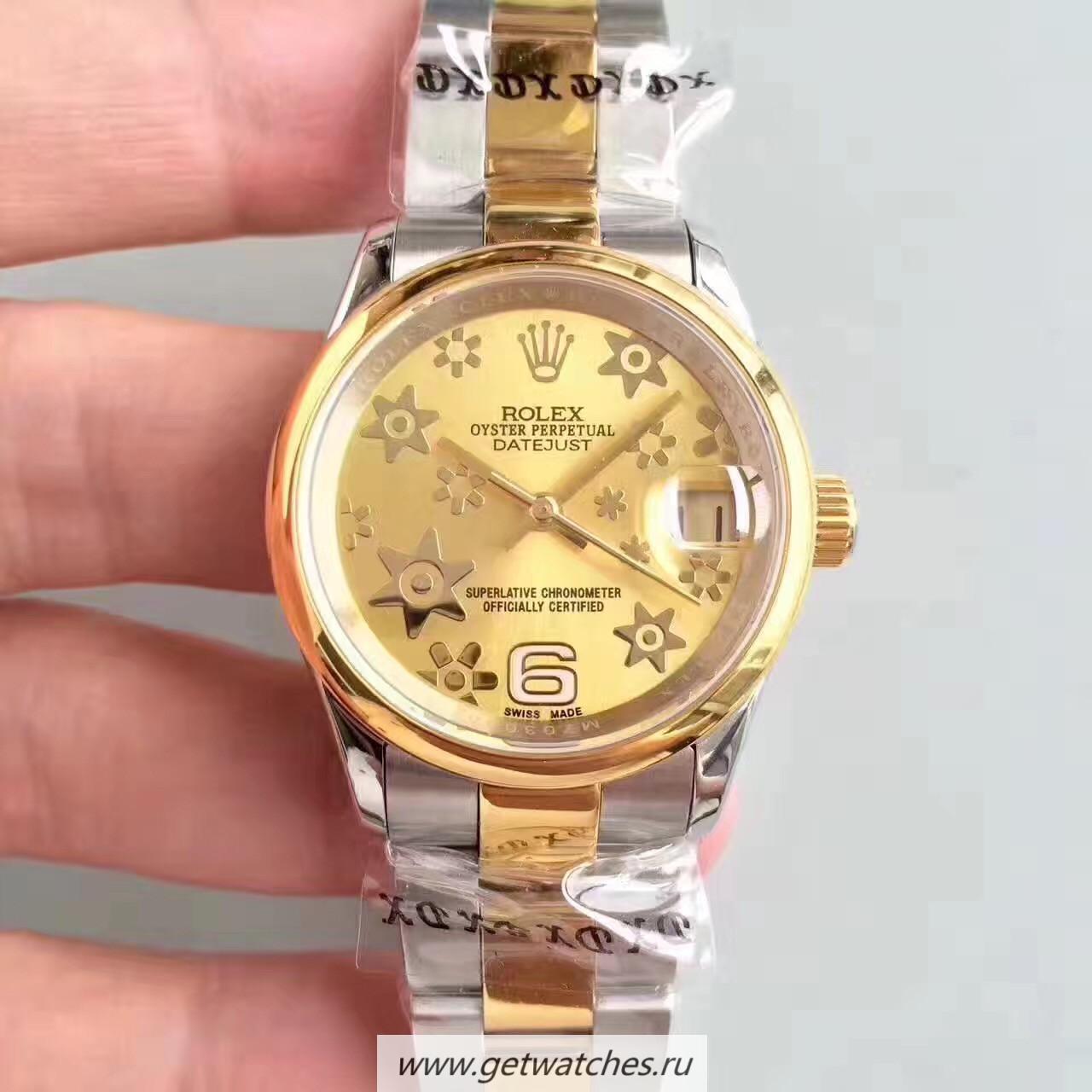 Shop R01ex Datejust 31 178243 31mm JF SS & Yellow Gold Champagne Dial 2836