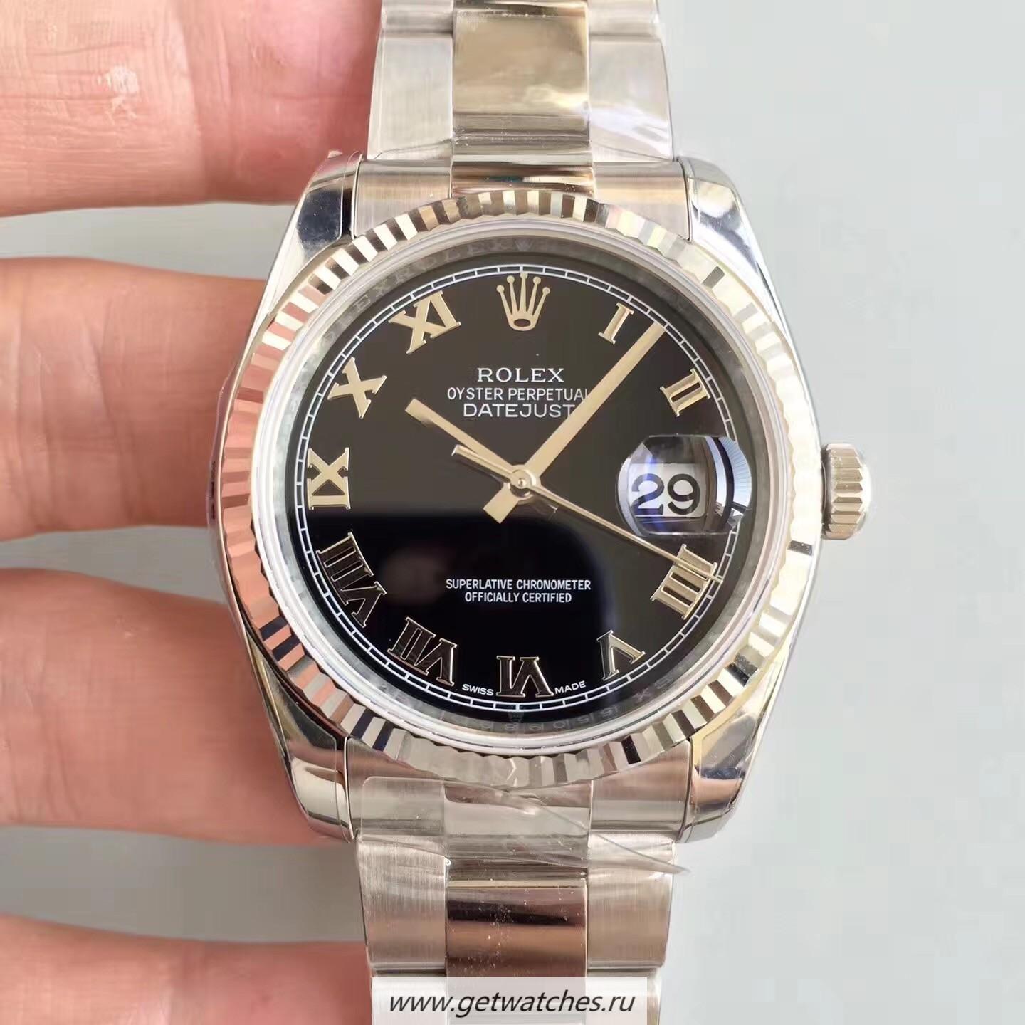 Best Price R01ex Datejust 36mm 116234 ARF SS 904L Black Dial 3135