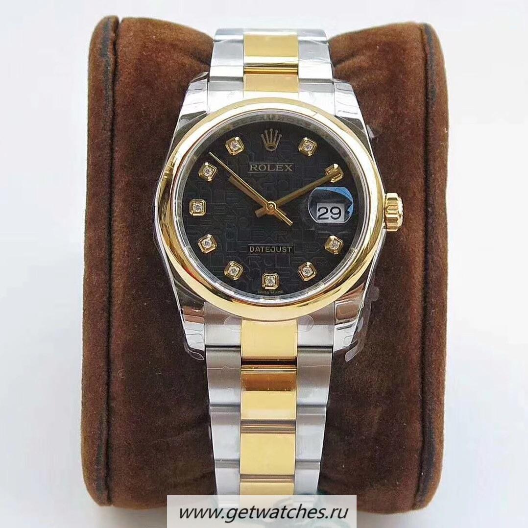 Best Price R01ex Datejust 36mm 116234 DJF SS 904L & Yellow Gold Black Anniversary Jubilee Dial 3135