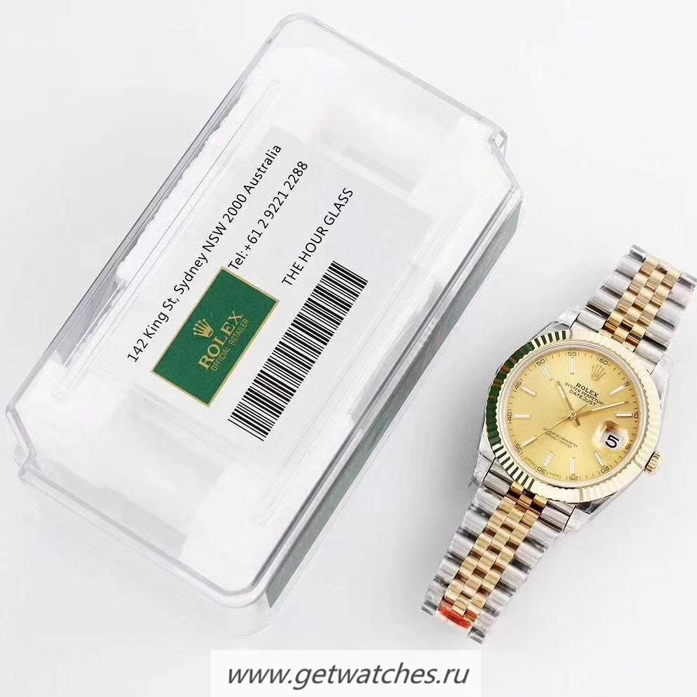 Best Price R01ex Datejust II 126333 41mm GMF SS & Yellow Gold Champagne Dial 3235
