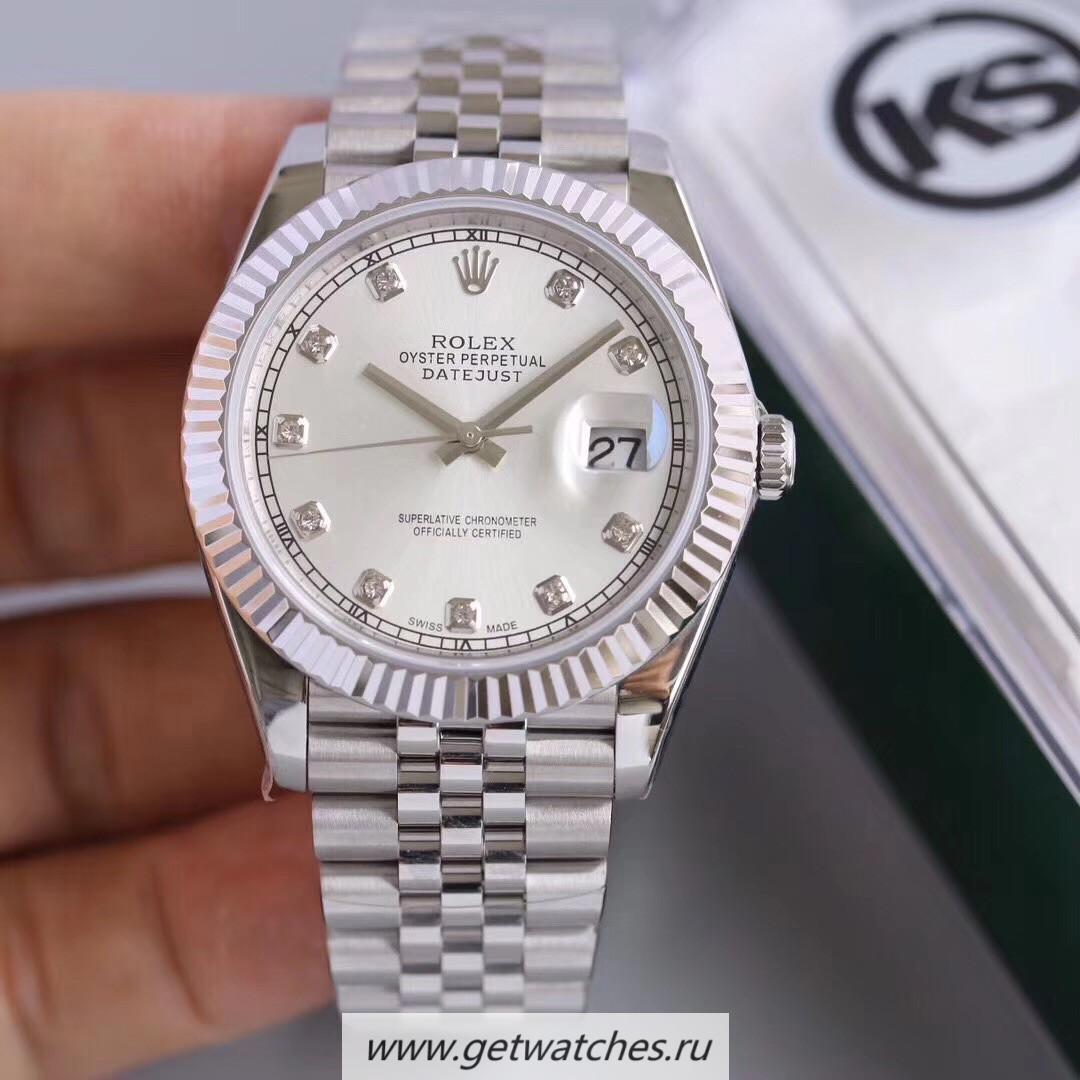 Perfect Replica R01ex Datejust II 126334 41mm KSF SS Rhodium Dial 2836