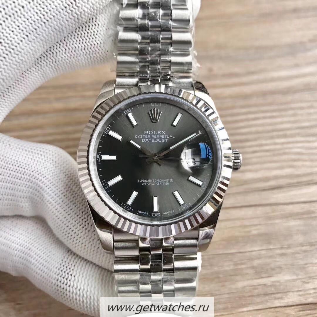 High Quality R01ex Datejust II 126334 41mm REF SS Anthracite Dial 3235