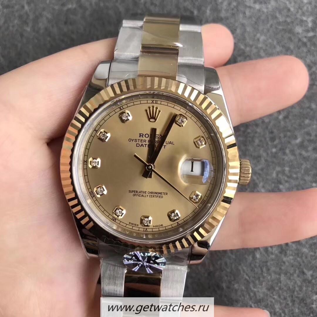 NEW Replica R01ex Datejust II 41mm 126333 ARF SS 904L & Yellow Gold Champagne Dial 2824
