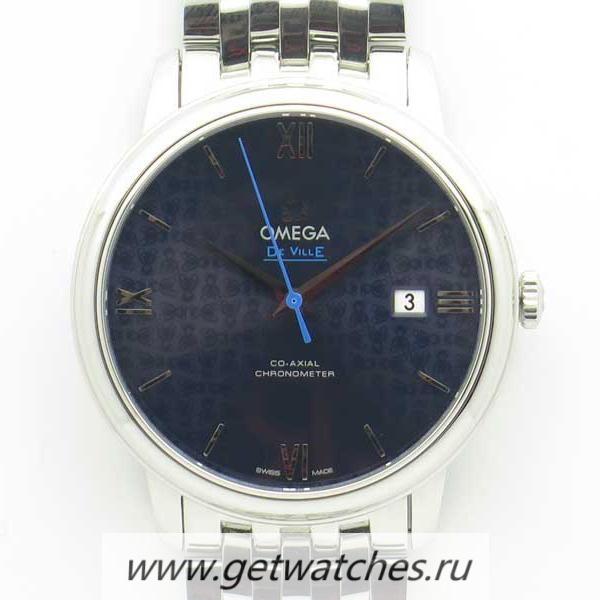 Fake 0me*ga De Ville Prestige Orbis Collection 39.5mm 424.10.40.20.03.003 RXWF SS Blue Dial 2892
