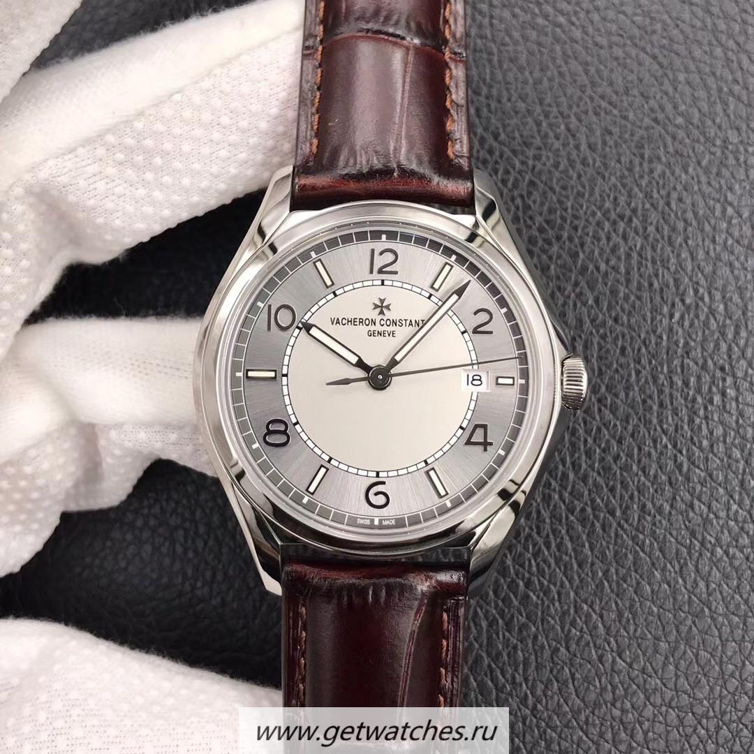 NEW Replica Vacheron C0nstan1n FiftySix 4600E/000A ZF SS Silver Dial 1326