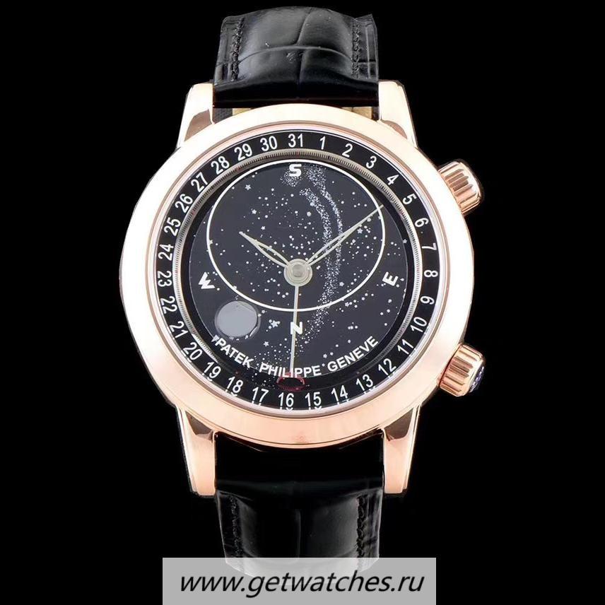 Best Price Pat*k Phi1i*pe Grand Complications Sky Moon Celestial 6102R Noob Factory V2 Rose Gold Black Dial 240 LU CL C