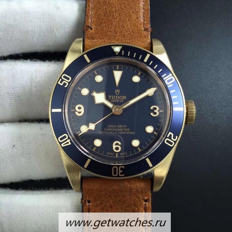 Best Price Tudor Heritage Black Bay Bronze M79250BM XF V4 Bronze Blue Dial 2824