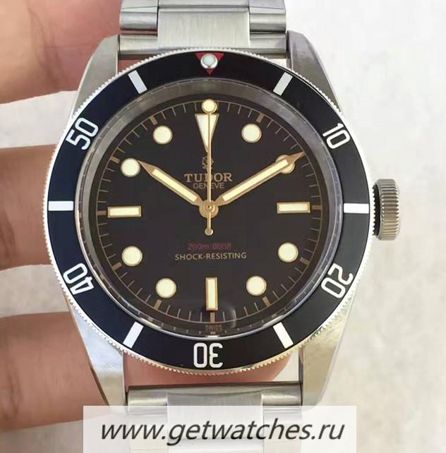 High Quality Tudor Heritage Black Bay One 7923/001 ZF V5 SS Black Dial 2824