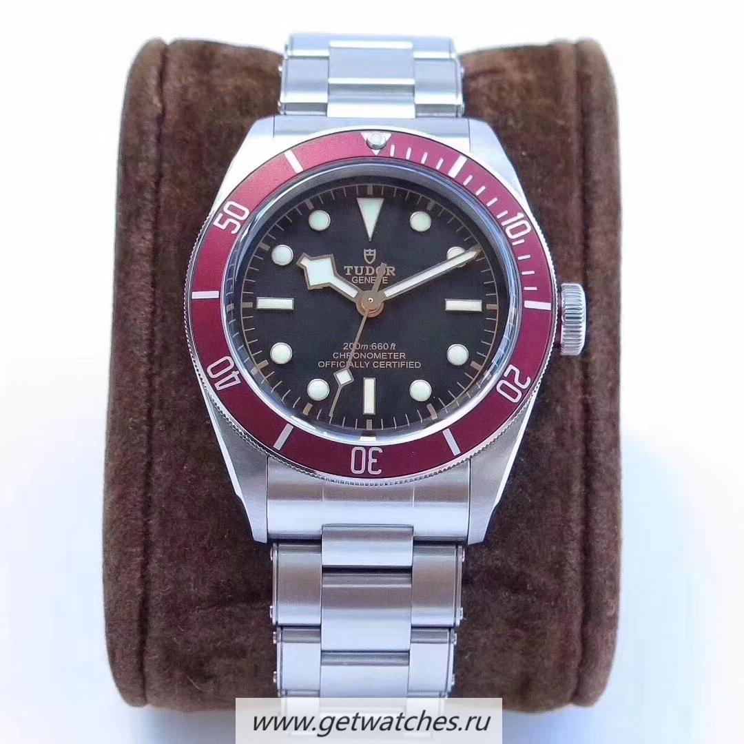 High Quality Tudor Heritage Black Bay Red 79230R 2017 ZF SS Black Dial 2824