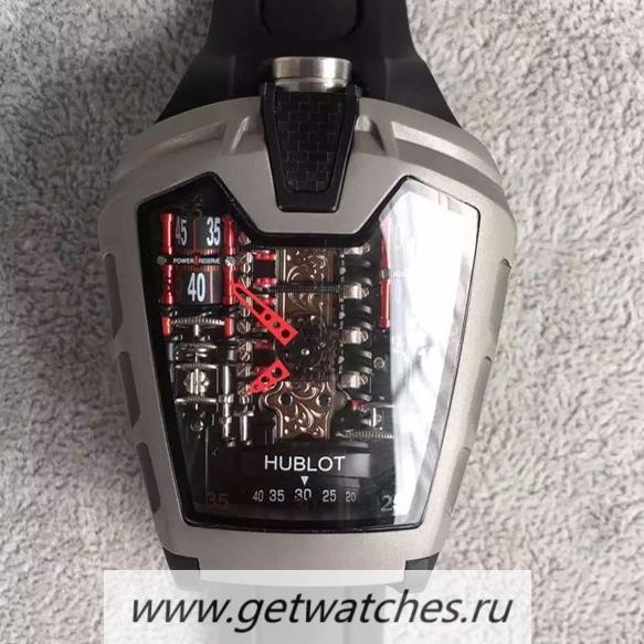 Copy Hublot LaFerrari MP-05 Titanium Red & Skeleton Dial 2824