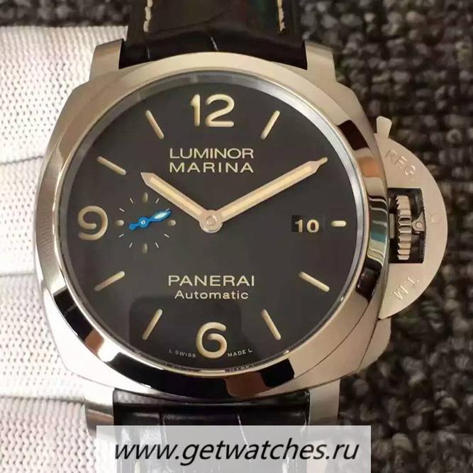 Replica Pa*e*a1 Luminor Firenze 1950 3 Days PAM972 V9F SS Black Dial P3000