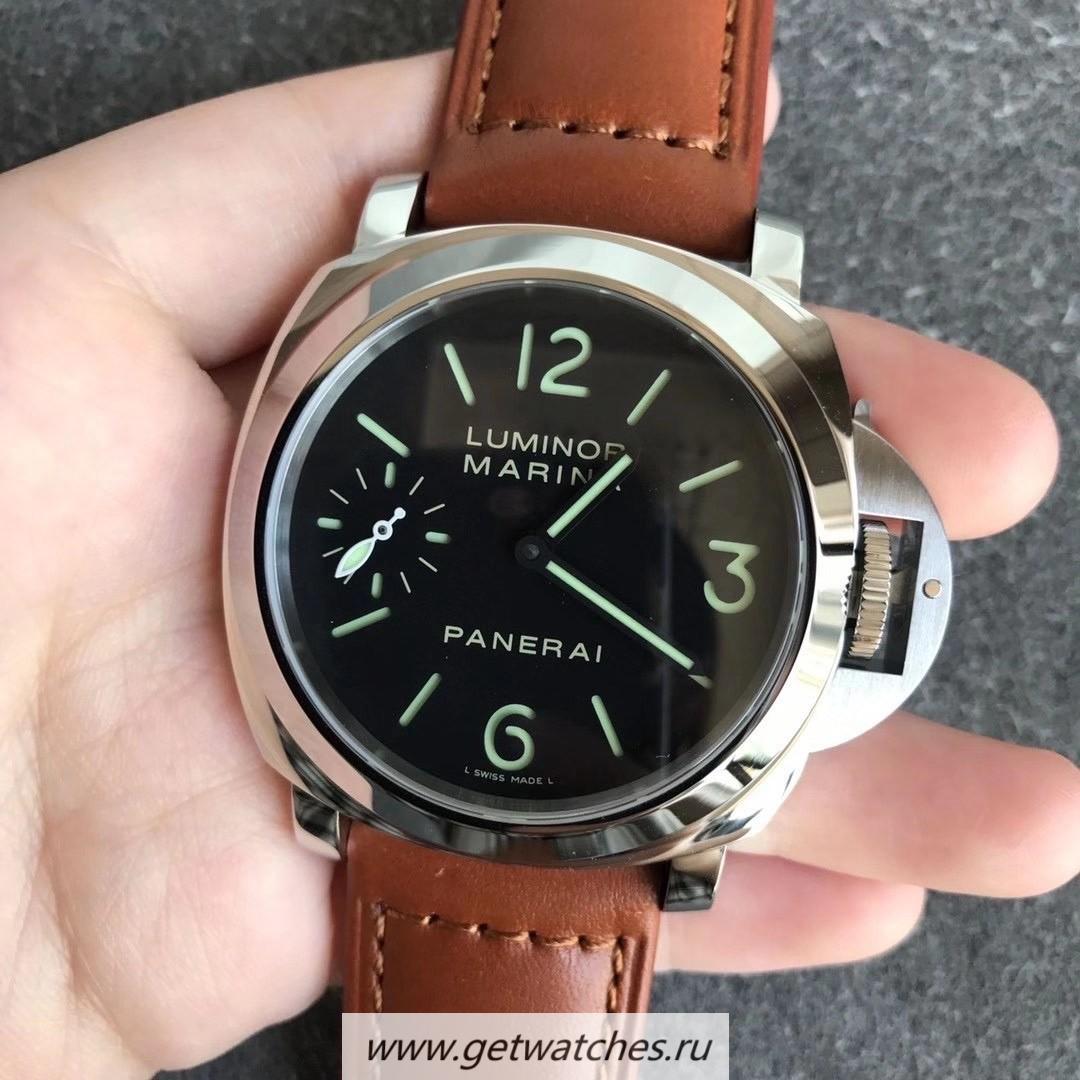 High Quality Pa*e*a1 Luminor Marina PAM 111 ZF SS Black Dial OP XI