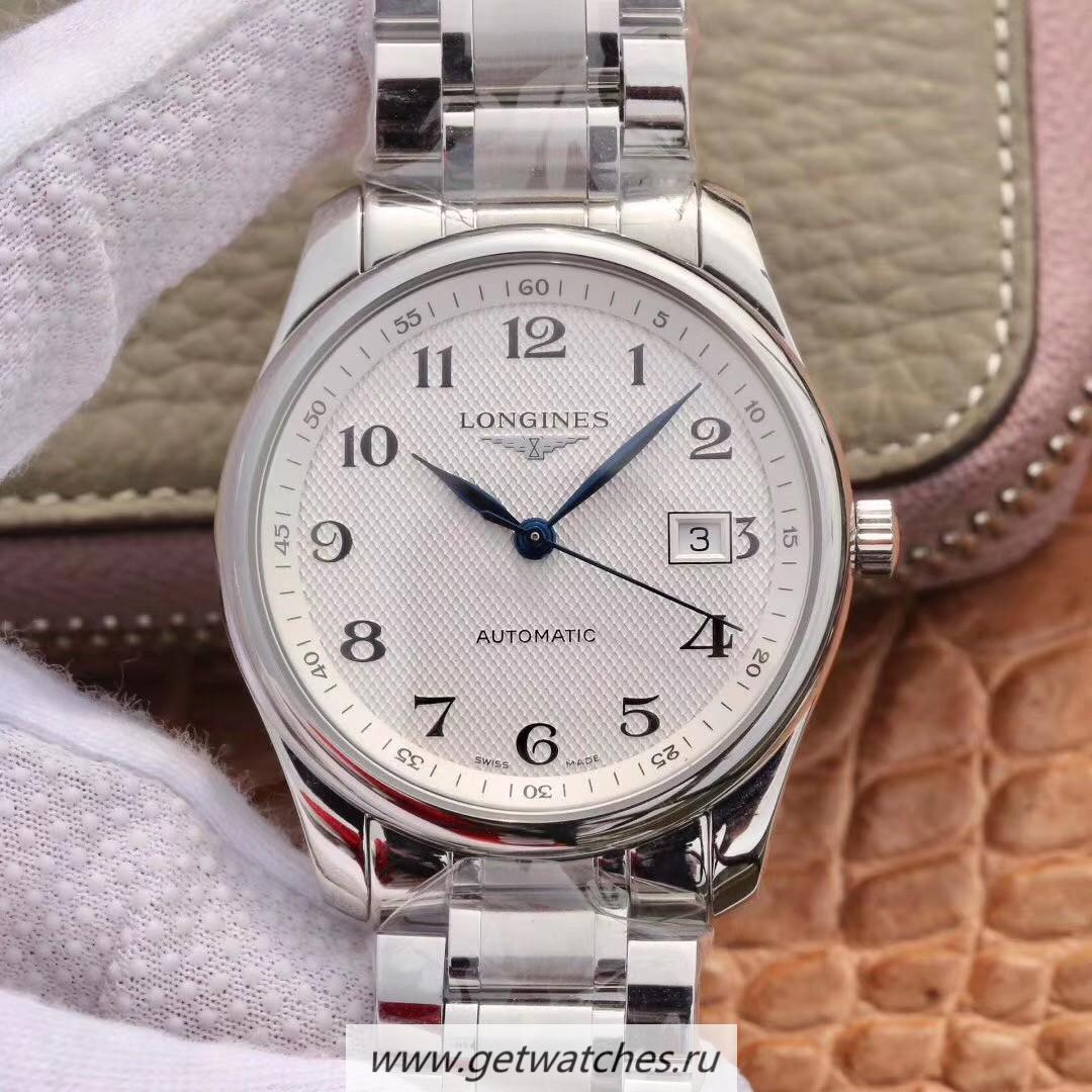 High Quality Longines Master Collection V9F SS Silver Dial L888