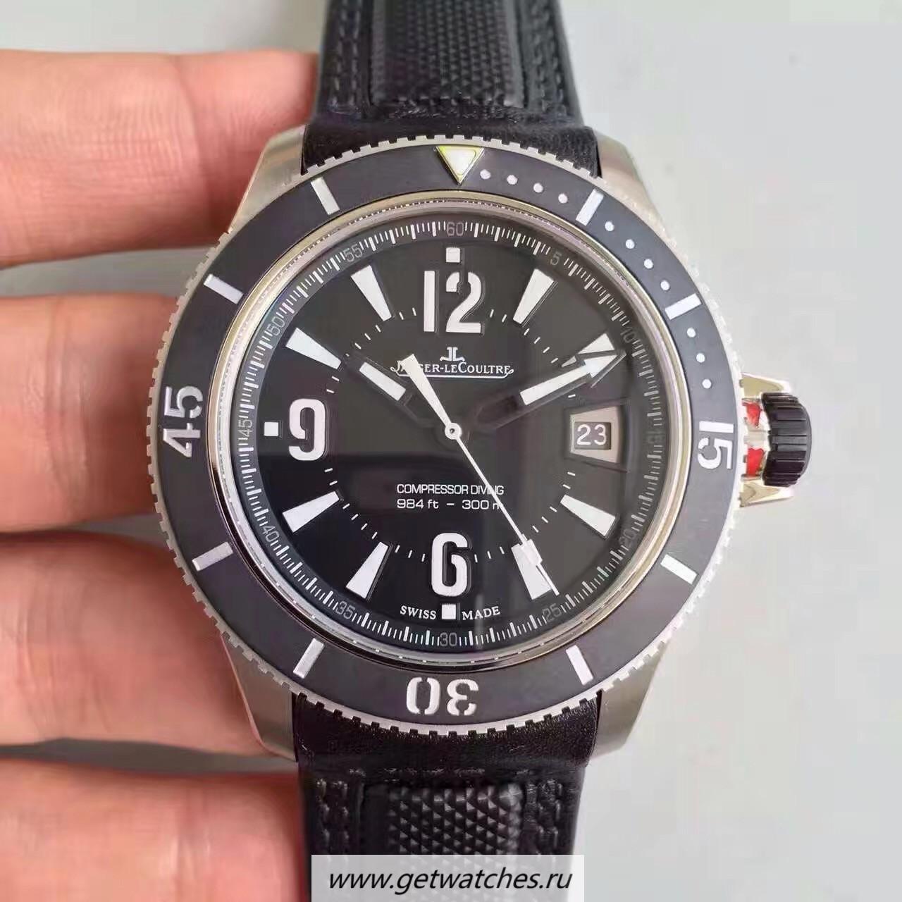 NEW Replica Jaeger-LeCoultre Master Compressor Navy Seals Q2018670 Limited Edition Noob Factory SS Black Dial 2836