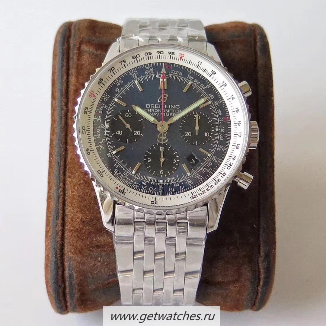 Fake Breitling Navitimer 01 AB0121211C1A1 AIF SS Blue Dial 7750