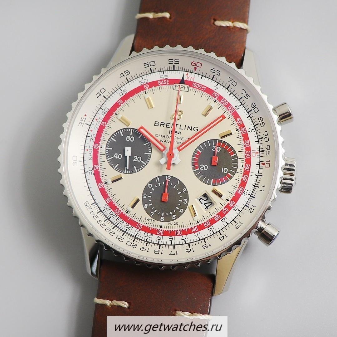 Replica Breitling Navitimer B01 AB01212B1C1A1 TWAF V9F SS White Dial 7750