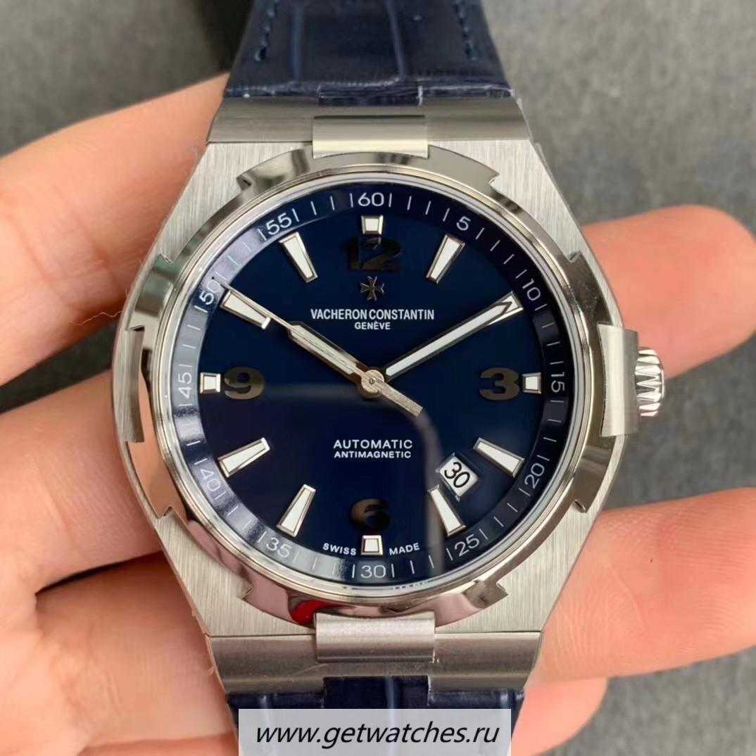 NEW Replica Vacheron C0nstan1n Overseas MKSF SS Blue Dial M9015