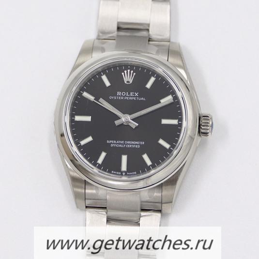 NEW Replica R01ex Oyster Perpetual 31 277200 EWF SS Black Dial Miyota 6T15