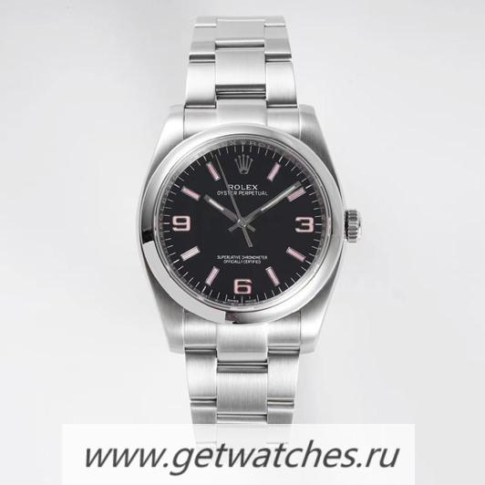 Shop R01ex Oyster Perpetual 36 116000 KRF SS 904L Black Dial ETA 2824