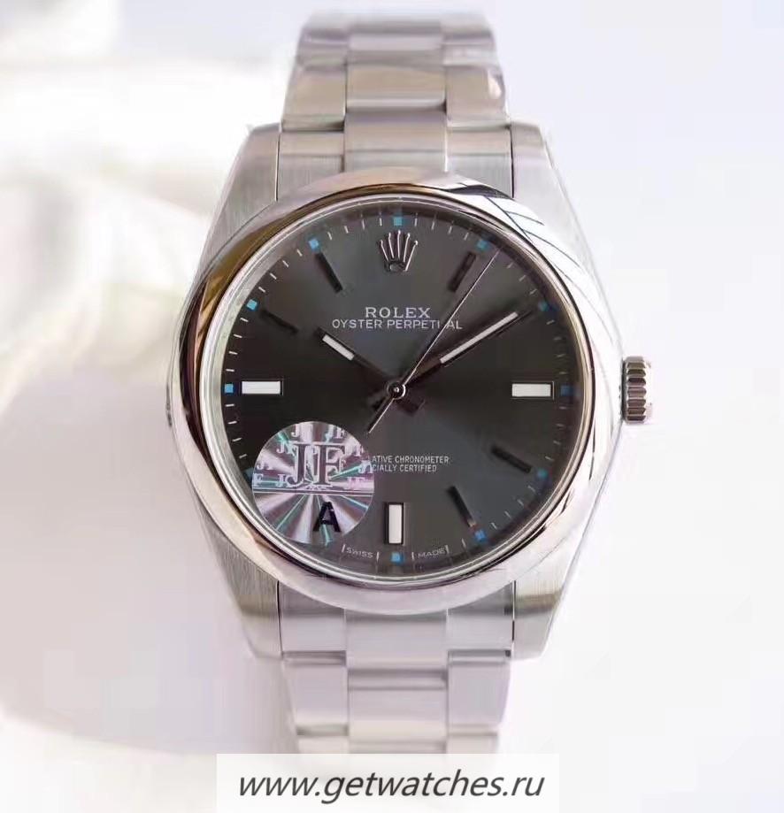 Best Price R01ex Oyster Perpetual 39 114300 JF SS Anthracite Dial 3132