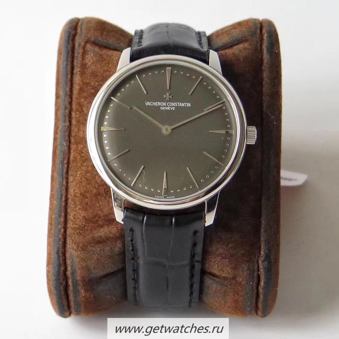 Perfect Replica Vacheron C0nstan1n Patrimony 81180/000P-9539 KZF SS Anthracite Dial M9015