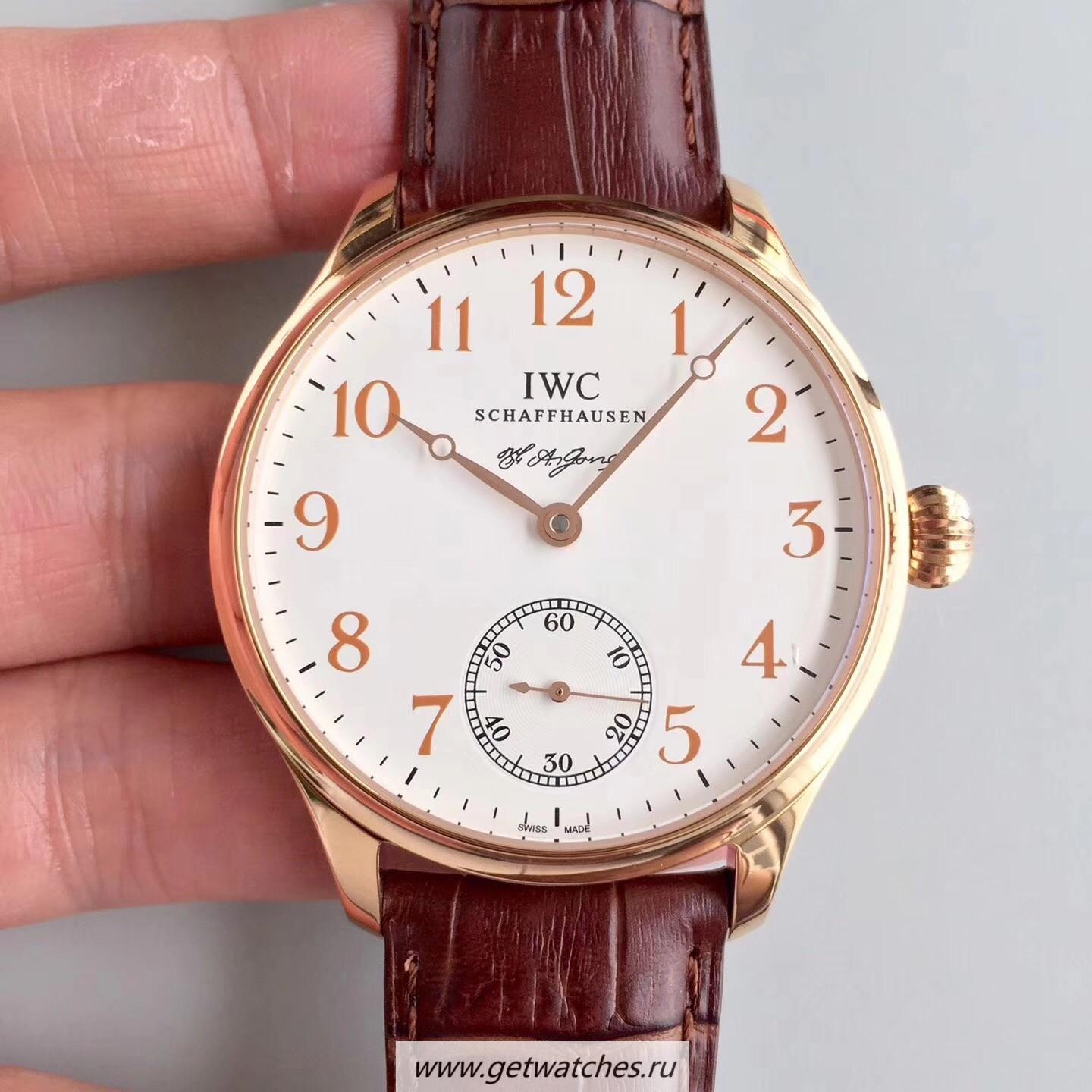 High Quality IWC Portugieser F.A Jones Limited Edition IW544201 GSF Rose Gold White Dial 98290